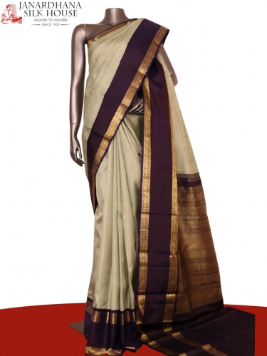 Pure Handloom Kanjeevaram Silk Saree